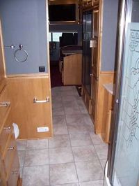 Bathroom hallway
