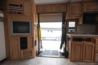 Entertainment center w/flat screen TV, stereo & CD/DVD player