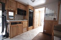 Kitchen from Living Area slide-out