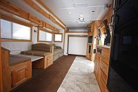 Living Area w/driver-side slide-out