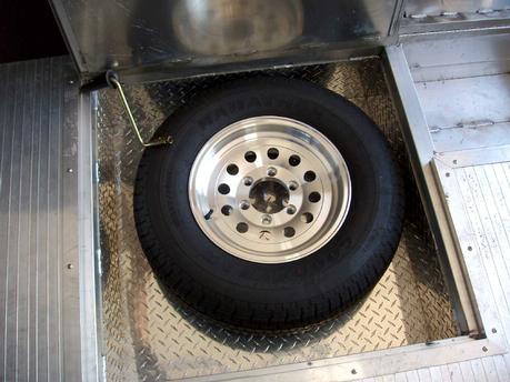 SPARE TIRE COMPARTMENT