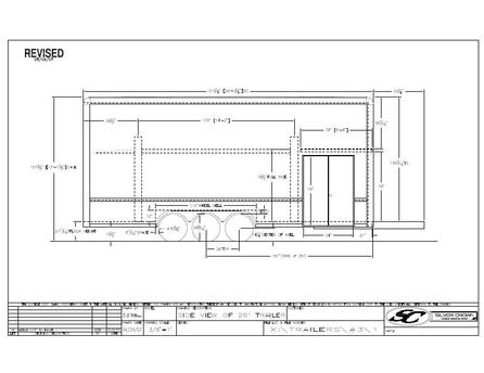 FLOOR PLAN TRAILER SIDE